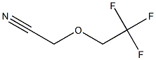 2-(2,2,2-trifluoroethoxy)acetonitrile Struktur
