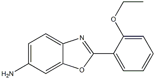 2-(2-ethoxyphenyl)-1,3-benzoxazol-6-amine Struktur