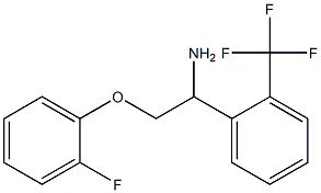 2-(2-fluorophenoxy)-1-[2-(trifluoromethyl)phenyl]ethanamine