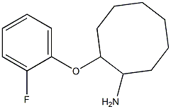 2-(2-fluorophenoxy)cyclooctanamine|