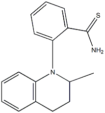 2-(2-methyl-1,2,3,4-tetrahydroquinolin-1-yl)benzene-1-carbothioamide