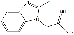 2-(2-methyl-1H-benzimidazol-1-yl)ethanimidamide