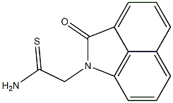 2-(2-oxobenzo[cd]indol-1(2H)-yl)ethanethioamide 化学構造式