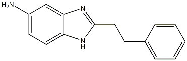 2-(2-phenylethyl)-1H-benzimidazol-5-amine Structure