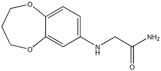 2-(3,4-dihydro-2H-1,5-benzodioxepin-7-ylamino)acetamide