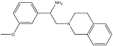 2-(3,4-dihydroisoquinolin-2(1H)-yl)-1-(3-methoxyphenyl)ethanamine