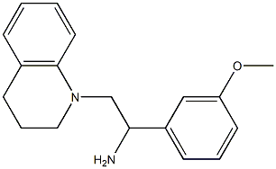 2-(3,4-dihydroquinolin-1(2H)-yl)-1-(3-methoxyphenyl)ethanamine