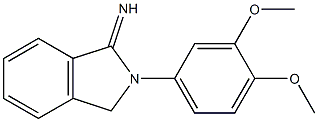2-(3,4-dimethoxyphenyl)-2,3-dihydro-1H-isoindol-1-imine