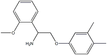 2-(3,4-dimethylphenoxy)-1-(2-methoxyphenyl)ethanamine