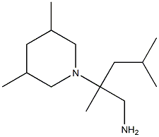 2-(3,5-dimethylpiperidin-1-yl)-2,4-dimethylpentan-1-amine