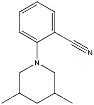 2-(3,5-dimethylpiperidin-1-yl)benzonitrile