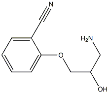 2-(3-amino-2-hydroxypropoxy)benzonitrile|