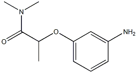 2-(3-aminophenoxy)-N,N-dimethylpropanamide|