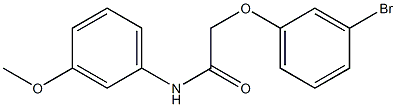 2-(3-bromophenoxy)-N-(3-methoxyphenyl)acetamide