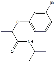 2-(3-bromophenoxy)-N-(propan-2-yl)propanamide|