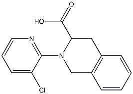 2-(3-chloropyridin-2-yl)-1,2,3,4-tetrahydroisoquinoline-3-carboxylic acid