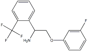 2-(3-fluorophenoxy)-1-[2-(trifluoromethyl)phenyl]ethanamine