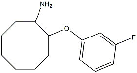 2-(3-fluorophenoxy)cyclooctan-1-amine