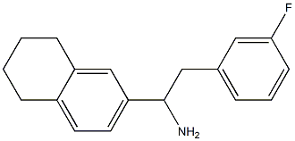 2-(3-fluorophenyl)-1-(5,6,7,8-tetrahydronaphthalen-2-yl)ethan-1-amine