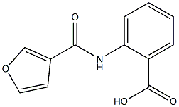 2-(3-furoylamino)benzoic acid Structure