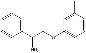  2-(3-methylphenoxy)-1-phenylethanamine