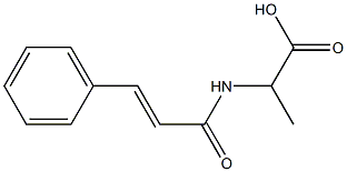 2-(3-phenylprop-2-enamido)propanoic acid