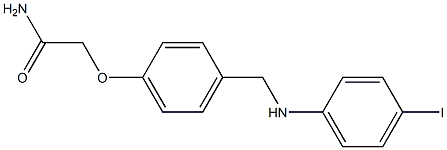 2-(4-{[(4-iodophenyl)amino]methyl}phenoxy)acetamide|