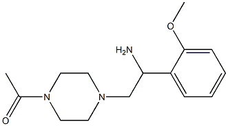 2-(4-acetylpiperazin-1-yl)-1-(2-methoxyphenyl)ethanamine