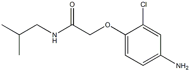  2-(4-amino-2-chlorophenoxy)-N-isobutylacetamide