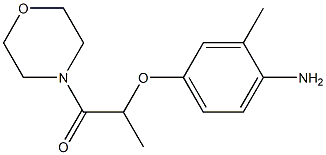 2-(4-amino-3-methylphenoxy)-1-(morpholin-4-yl)propan-1-one