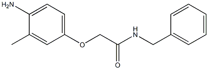 2-(4-amino-3-methylphenoxy)-N-benzylacetamide Structure