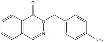 2-(4-aminobenzyl)phthalazin-1(2H)-one Structure