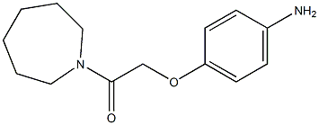 2-(4-aminophenoxy)-1-(azepan-1-yl)ethan-1-one Structure