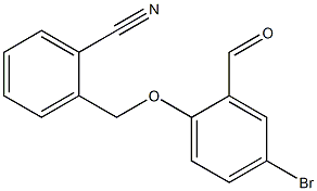 2-(4-bromo-2-formylphenoxymethyl)benzonitrile