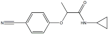 2-(4-cyanophenoxy)-N-cyclopropylpropanamide