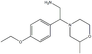 2-(4-ethoxyphenyl)-2-(2-methylmorpholin-4-yl)ethanamine