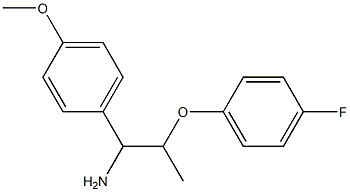 2-(4-fluorophenoxy)-1-(4-methoxyphenyl)propan-1-amine