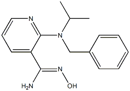 2-[benzyl(isopropyl)amino]-N'-hydroxypyridine-3-carboximidamide