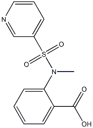  2-[methyl(pyridin-3-ylsulfonyl)amino]benzoic acid