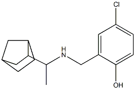 2-{[(1-{bicyclo[2.2.1]heptan-2-yl}ethyl)amino]methyl}-4-chlorophenol