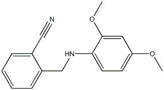  2-{[(2,4-dimethoxyphenyl)amino]methyl}benzonitrile