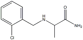  2-{[(2-chlorophenyl)methyl]amino}propanamide