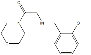 2-{[(2-methoxyphenyl)methyl]amino}-1-(morpholin-4-yl)ethan-1-one Structure