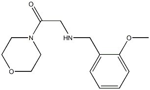 2-{[(2-methoxyphenyl)methyl]amino}-1-(morpholin-4-yl)ethan-1-one