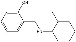 2-{[(2-methylcyclohexyl)amino]methyl}phenol Structure