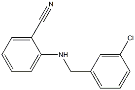 2-{[(3-chlorophenyl)methyl]amino}benzonitrile