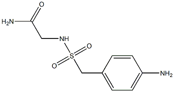 2-{[(4-aminophenyl)methane]sulfonamido}acetamide