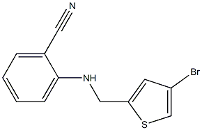 2-{[(4-bromothiophen-2-yl)methyl]amino}benzonitrile