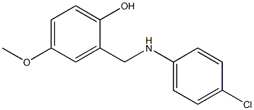 2-{[(4-chlorophenyl)amino]methyl}-4-methoxyphenol