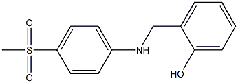 2-{[(4-methanesulfonylphenyl)amino]methyl}phenol